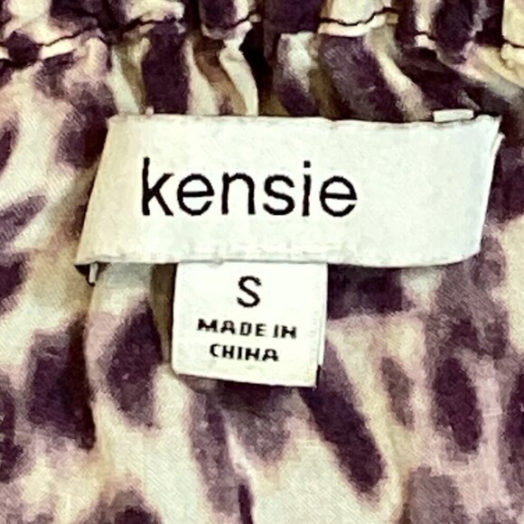 Kensie 2-Piece Lingerie Pajama Shorts Set Leopard/Cheetah Print Sz S #313J - Picture 8 of 10